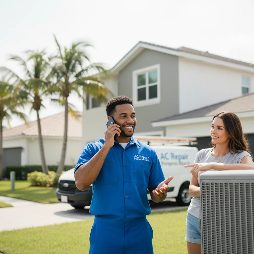 AC Repair Pompano Beach customer support in Pittsford